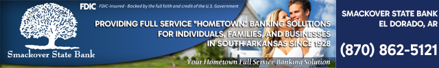Advertisement image for Smackover State Bank