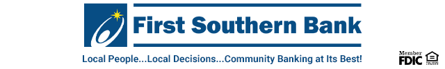 Advertisement image for First Southern Bank