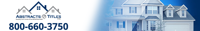 Advertisement image for Abstract & Titles Inc.