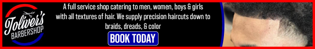 Advertisement image for Toliver's Barbershop 