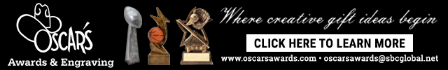 Advertisement image for Oscar's Awards and Engravings 