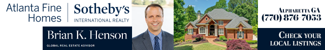 Advertisement image for Atlanta Fine Homes-Brian Henson