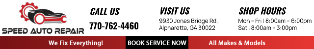 Advertisement image for Speed Auto Repair