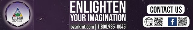 Advertisement image for Ozark Mountain Publishing