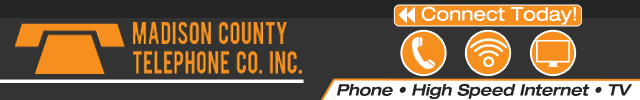 Advertisement image for Madison County Telephone Co.