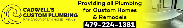 Advertisement image for Cadwell's Custom Plumbing 