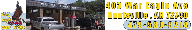 Advertisement image for WAR EAGLE CAR WASH