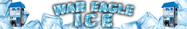 Advertisement image for WAR EAGLE ICE