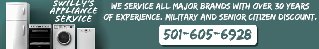Advertisement image for Swilly's Appliance Service