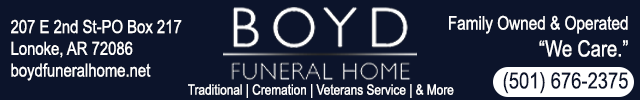 Advertisement image for Boyd Funeral Home, Inc.
