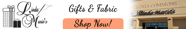 Advertisement image for Linda Marie's Gifts and Fabric