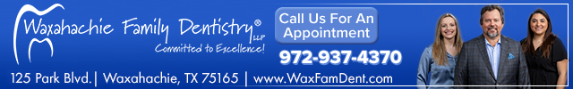 Advertisement image for Waxahachie Family Dentistry