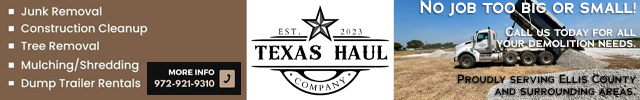 Advertisement image for Texas Haul Company