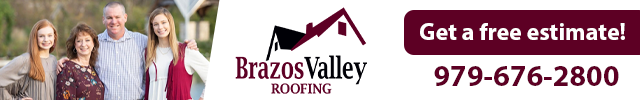 Advertisement image for Brazos Valley Roofing