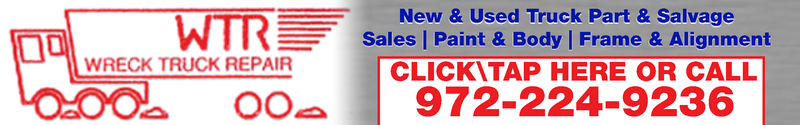 Advertisement image for Wtr, Inc.-Wtr Truck Repair