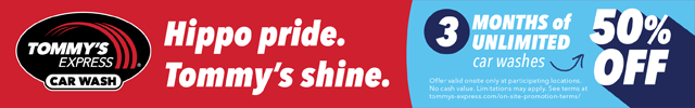 Advertisement image for Tommy's Express® Car Wash