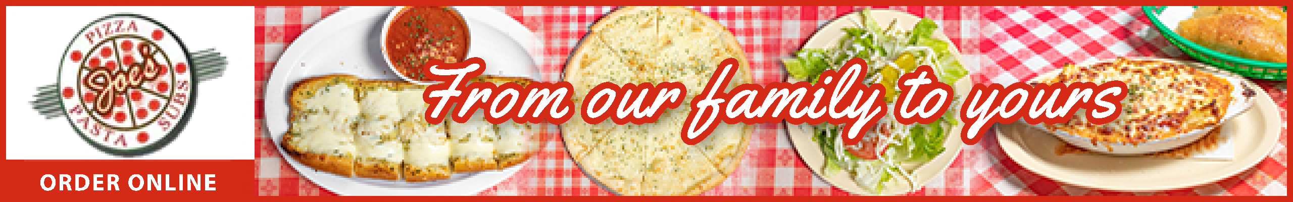 Advertisement image for Joe's Pizza