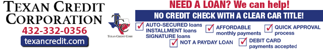 Advertisement image for Texan Credit Corporation