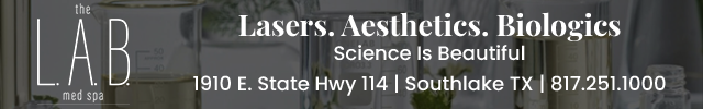 Advertisement image for the L.A.B. med spa