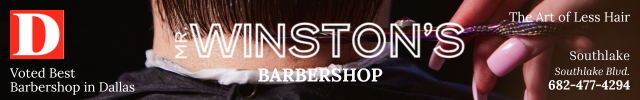 Advertisement image for Mr. Winston's