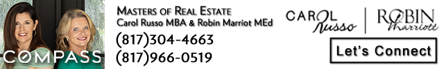 Advertisement image for Carol Russo and Robin Marriott, Compass 