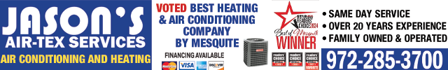 Advertisement image for Jason's Air-Tex Svc