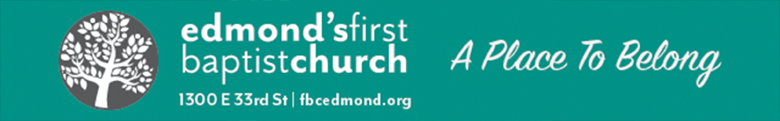Advertisement image for Edmond's First Baptist Church 