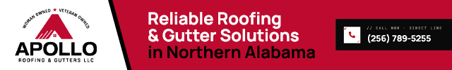 Advertisement image for Apollo Roofing & Gutters