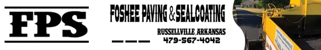Advertisement image for Foshee Paving and Sealcoating
