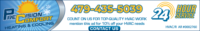 Advertisement image for Precision Comfort Heating & Cooling