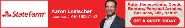 Advertisement image for Aaron Loetscher- State Farm Insurance