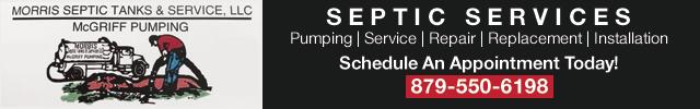 Advertisement image for Morris Septic Tank & Service