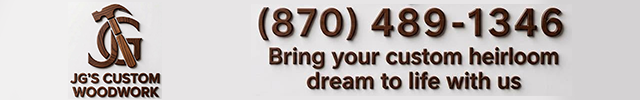 Advertisement image for  JG's Custom Woodworks