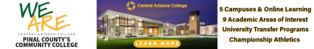 Advertisement image for Central Arizona College