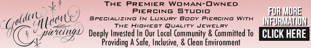 Advertisement image for Golden Moon Piercings