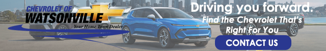 Advertisement image for Watsonville Chevrolet