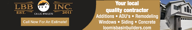 Advertisement image for Loomis Basin Builders Inc