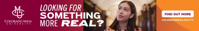 Advertisement image for COLORADO MESA UNIVERSITY