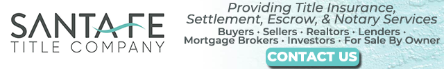 Advertisement image for Santa Fe Title Company 
