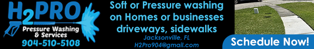 Advertisement image for H2PRO Pressure Washing and Services
