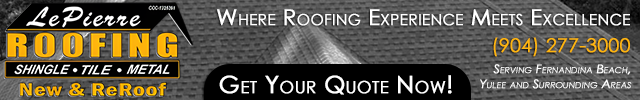 Advertisement image for LePierre Roofing