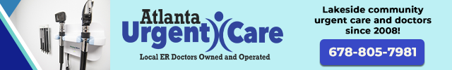 Advertisement image for Atlanta Urgent Care
