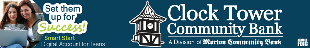Advertisement image for Clock Tower Community Bank