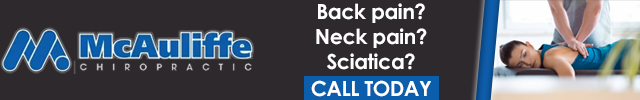 Advertisement image for McAuliffe Chiropractic