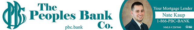 Advertisement image for The Peoples Bank Co.
