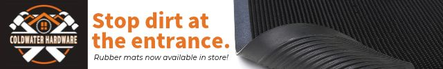 Advertisement image for Coldwater Hardware