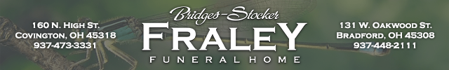 Advertisement image for Bridges-Stocker Fraley Funeral Home