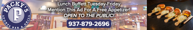 Advertisement image for Packys Sports Bar & Grill