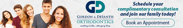 Advertisement image for Gordon & DeSantis Orthodontics
