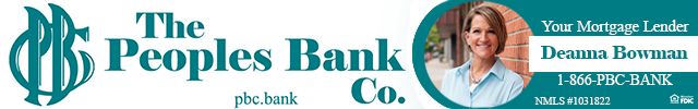 Advertisement image for The Peoples Bank Co.